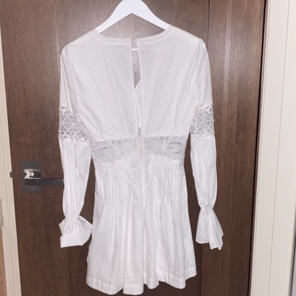 White dress